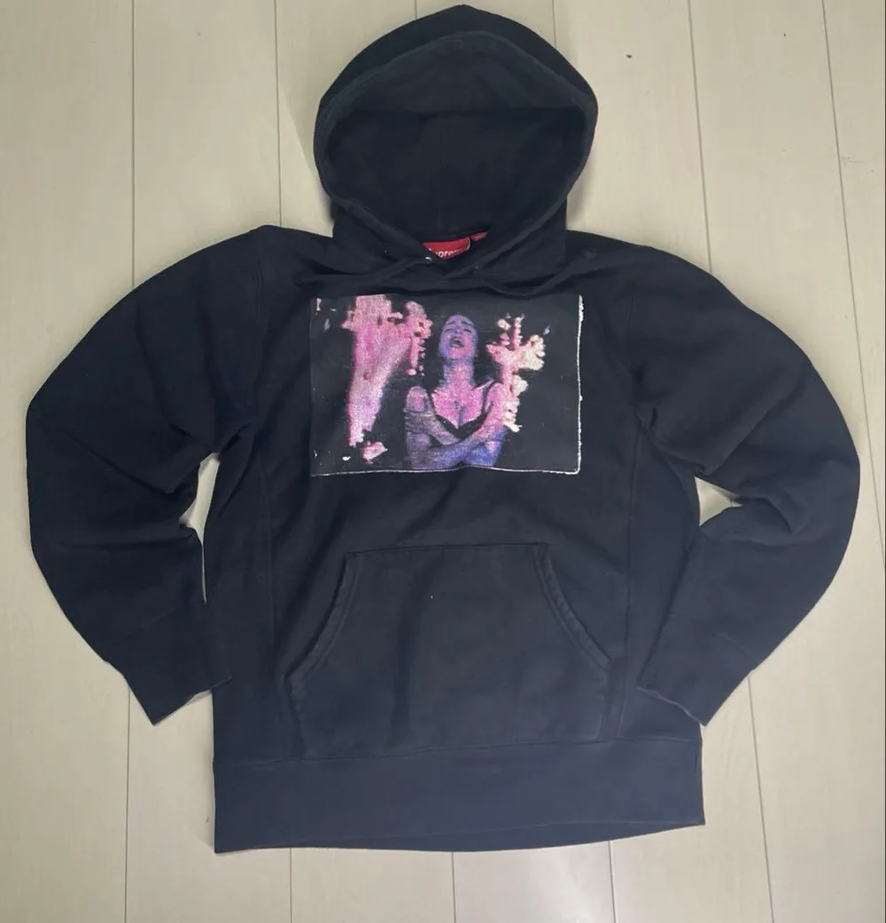 最終値下げSupreme パーカー 14/AW マドンナ ブラック正規品最終値下