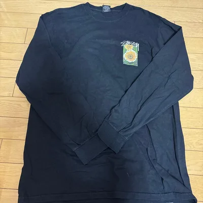 Stussy 長袖Tシャツ ブラック M
