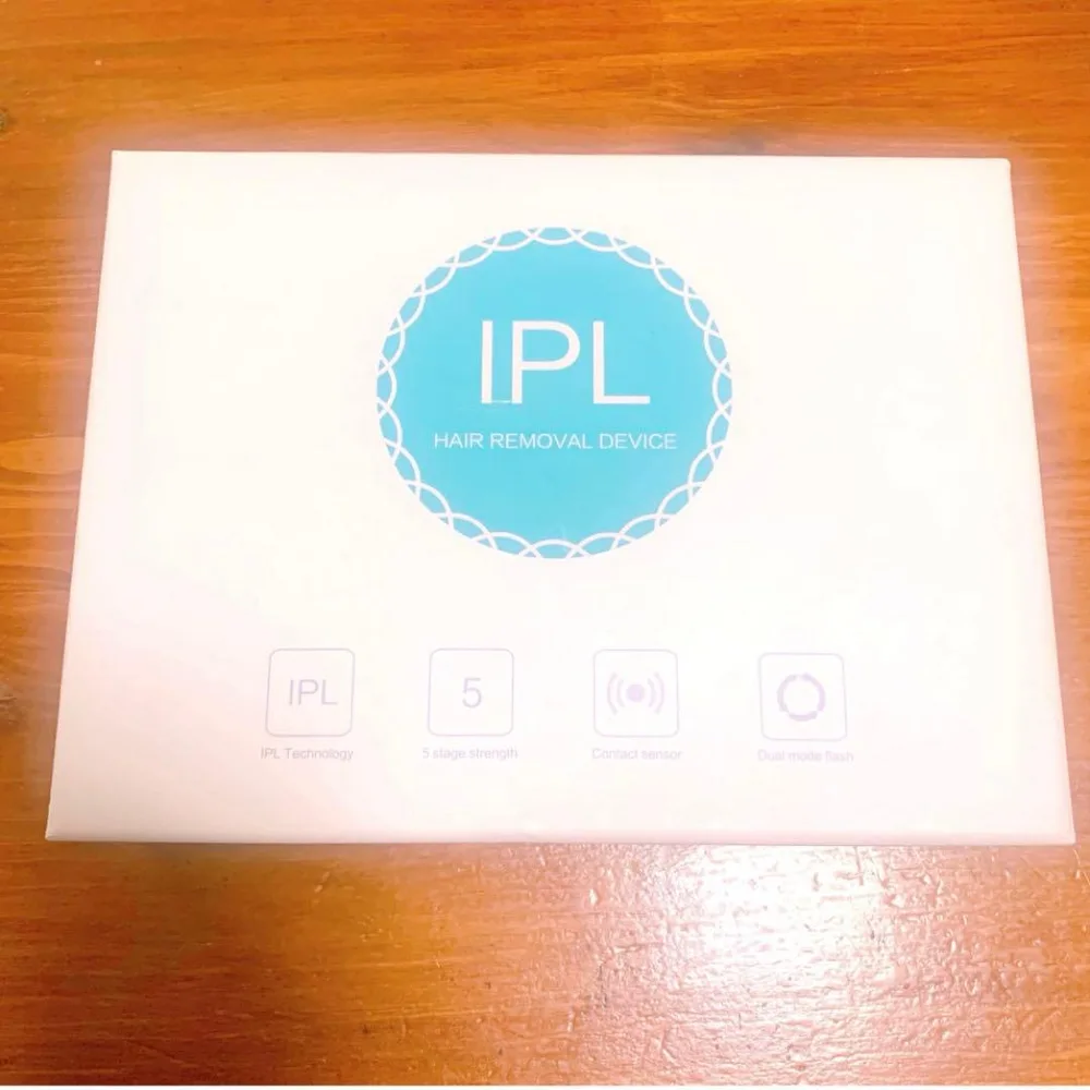 【即日発送】IPL脱毛器 5段階調節 光美容器 ホワイト