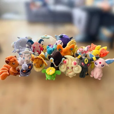 ポケモン ぬいぐるみ22点 まとめ売り 公式品 ブイズ ラプラス