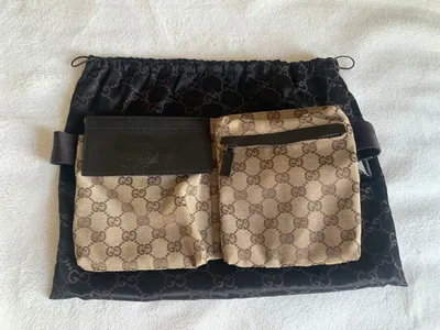 売り切り値下げ GUCCI GGキャンバス ボディバッグ ウエストポーチ