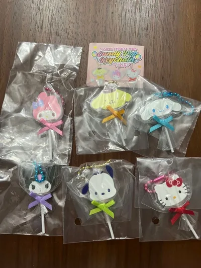 サンリオキャラクターズ キャンディポップキーホルダー コンプリート
