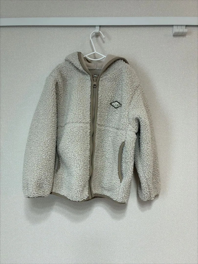 zara ボアジャケット ベージュ 104cm