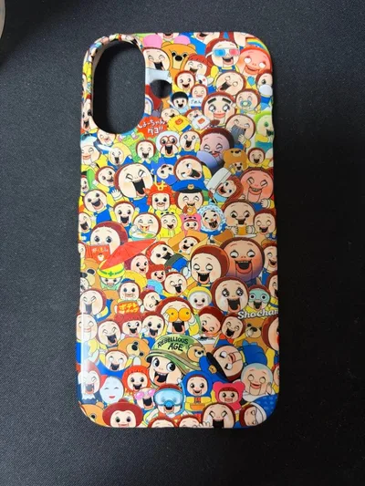 iPhone 16 ケース しょーちゃん 総柄