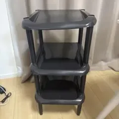 シューズラック組み立て式。3段。