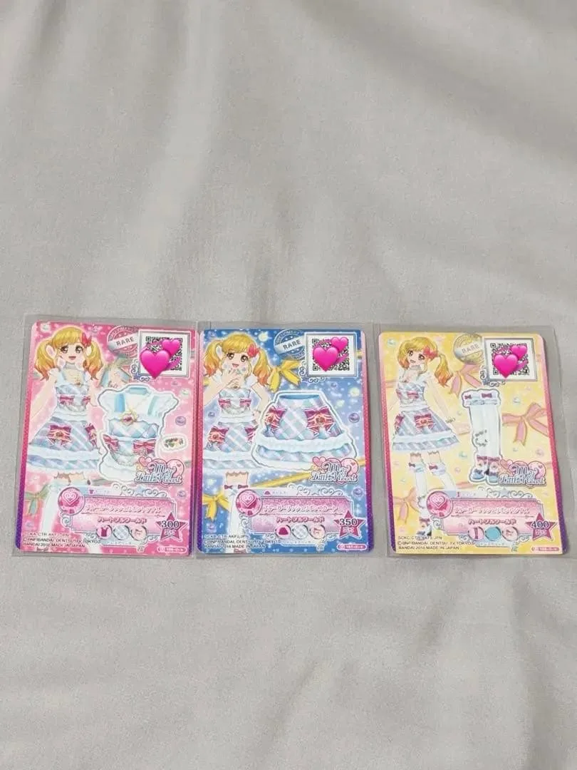 アイカツスターズ! 虹野ゆめ ブルーガーリッシュリボンコーデ アイカツカード