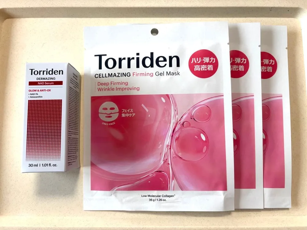 Torriden トリデン ダーメイジング NADセラム& ゲルマスク