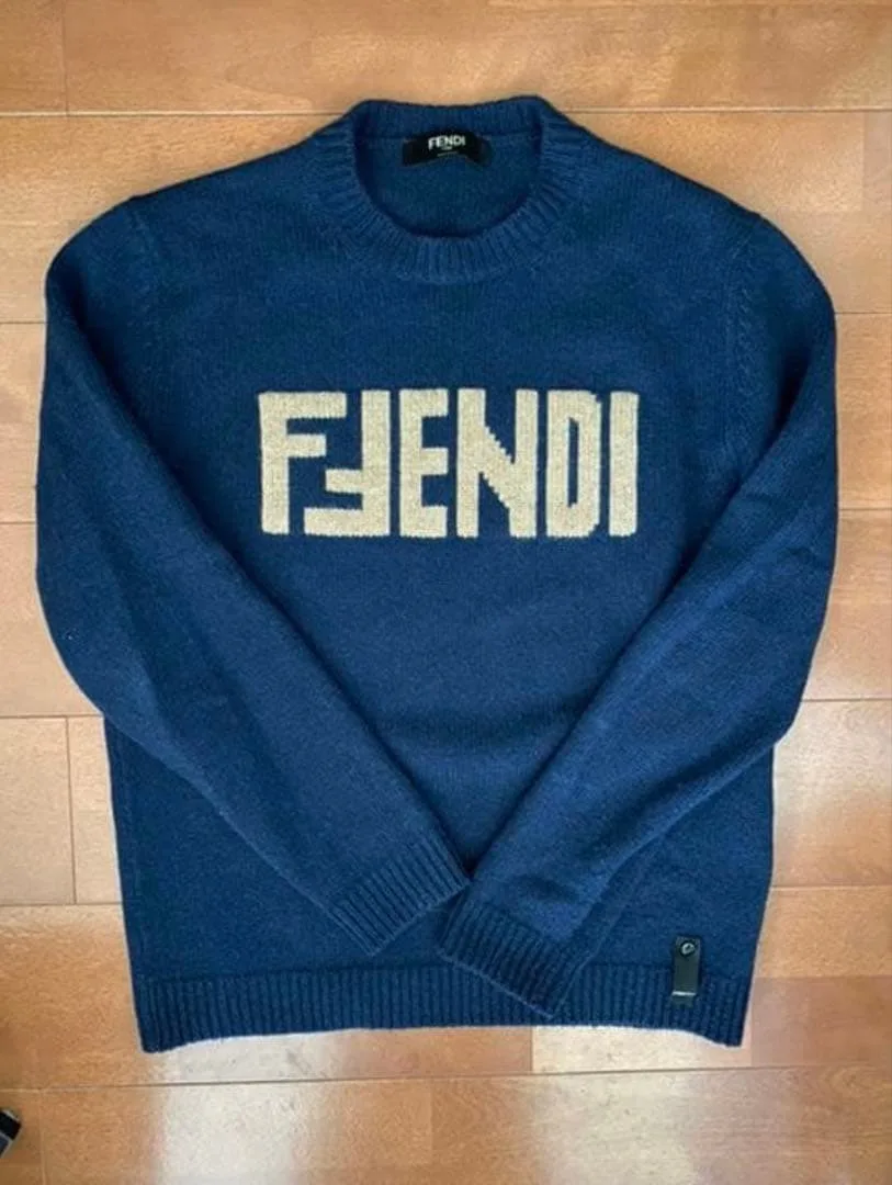 FENDI ニット セーター ネイビー