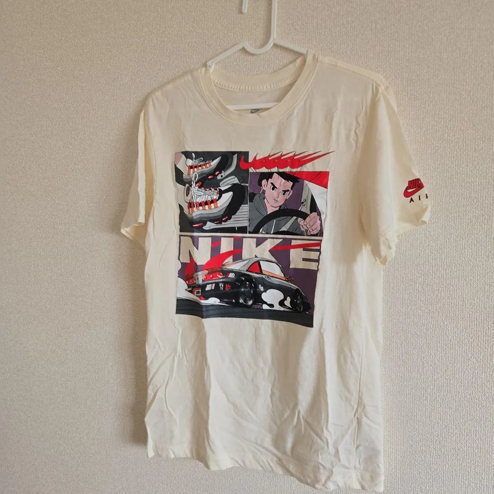 NIKE グラフィック Tシャツ オフホワイト S 男女兼用 air max