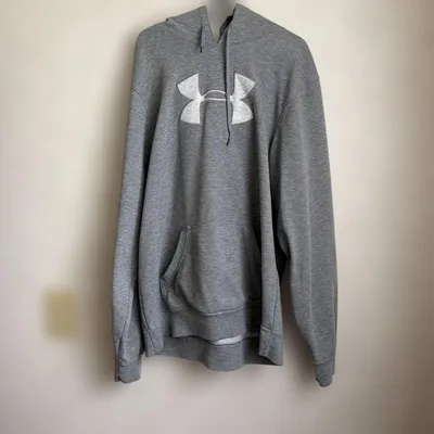 UNDER ARMOUR アンダーアーマー パーカー グレー XL 上下