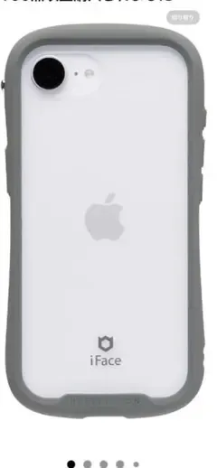iFace Reflection iPhone16e17eケース グレー