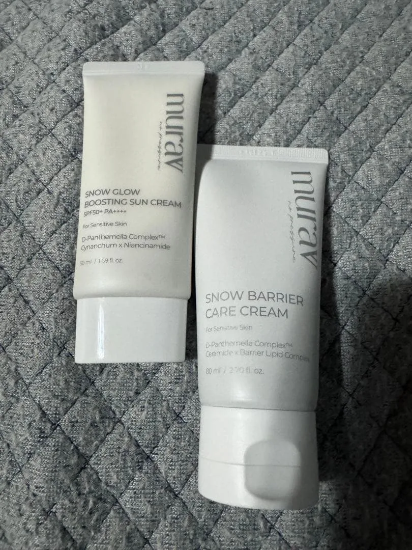 murav スノーグロウ サンクリーム & バリアケアクリーム セット