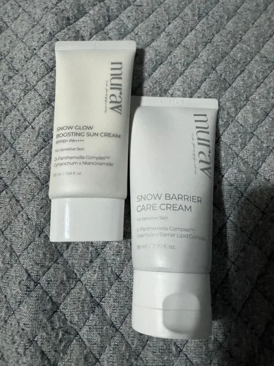 murav スノーグロウ サンクリーム & バリアケアクリーム セット