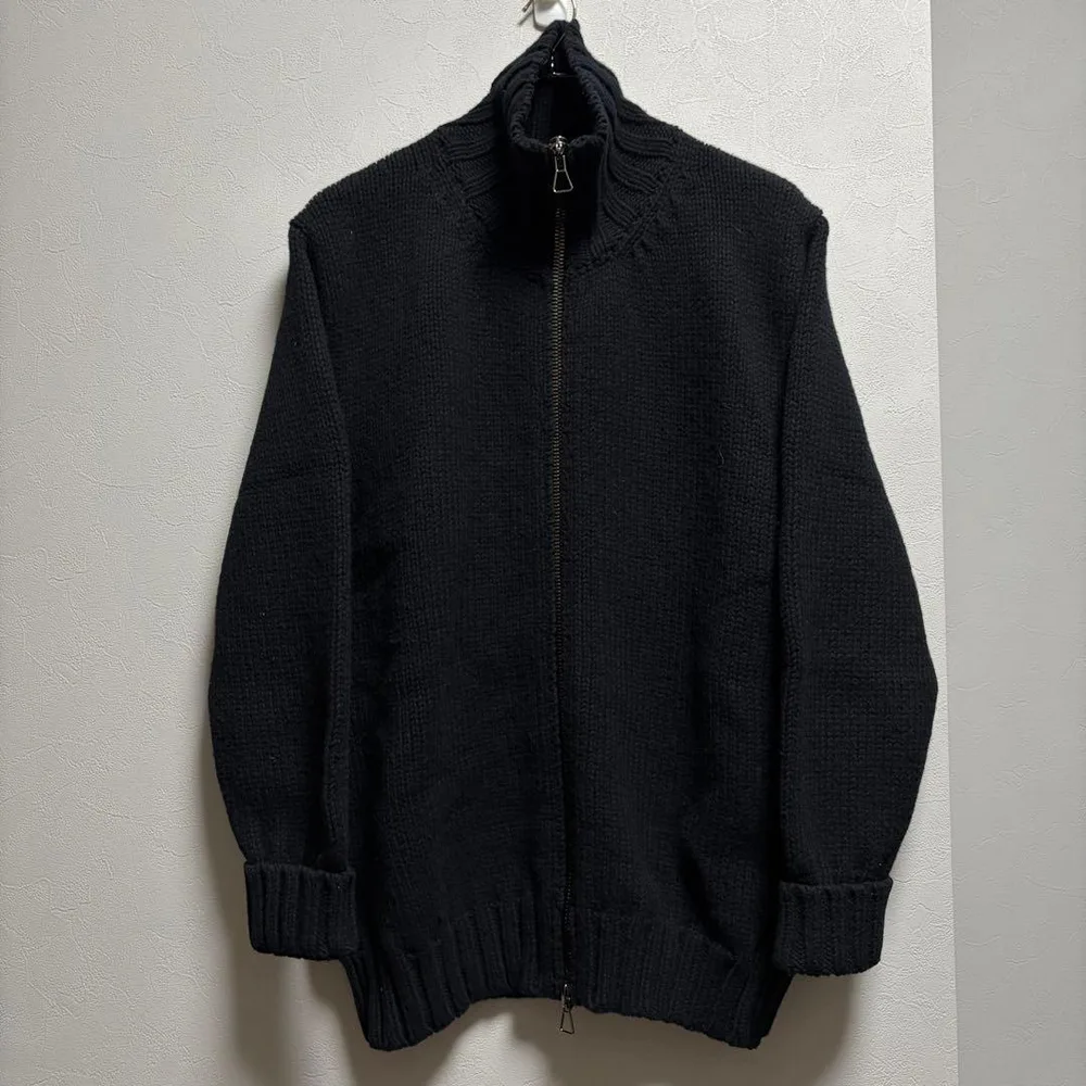 RAEY ジップアップニット ブラック M