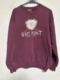 美品JANSPORT USA製 80s 90sWEST POINT スウェット