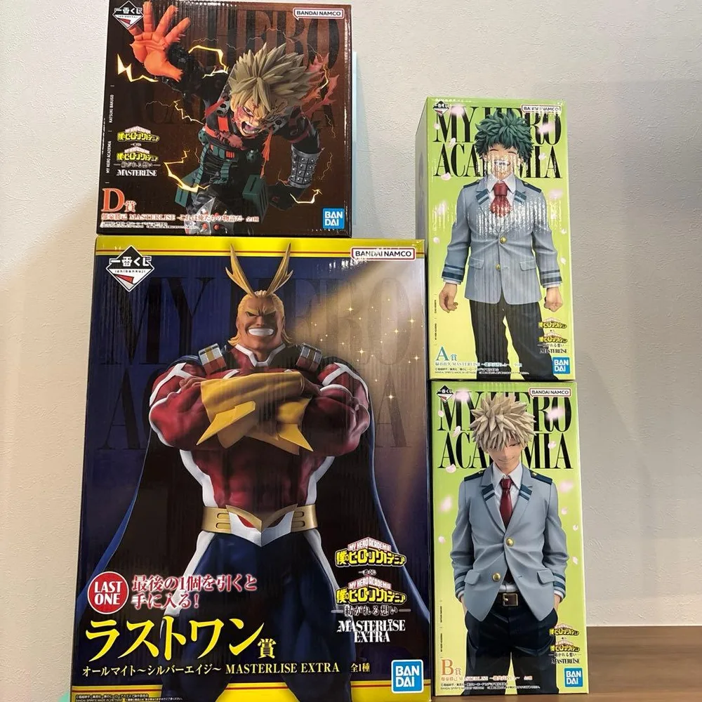 僕のヒーローアカデミア 一番くじ フィギュア 4種セット