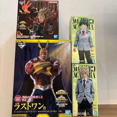 僕のヒーローアカデミア 一番くじ フィギュア 4種セット