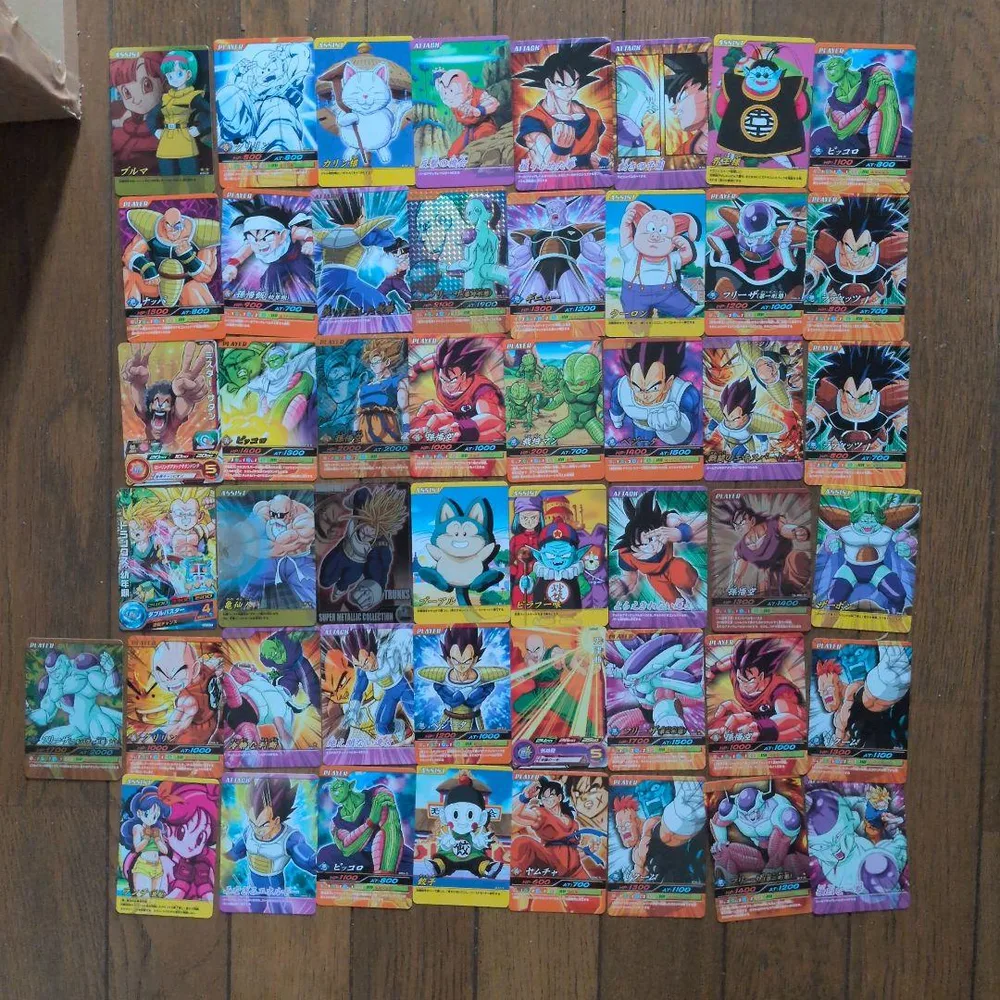 ドラゴンボールカ―ド49枚になります
