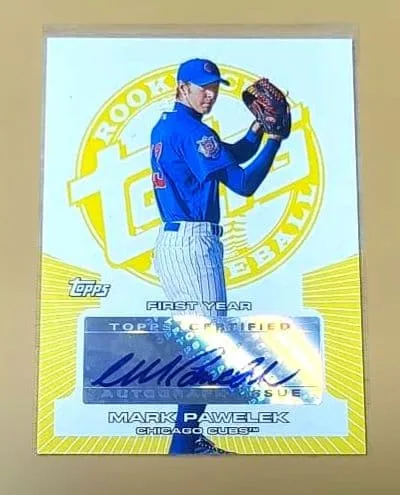 2005年MLBドラフト1巡目マーク・パフェレク直筆サイン WBCオランダ代表