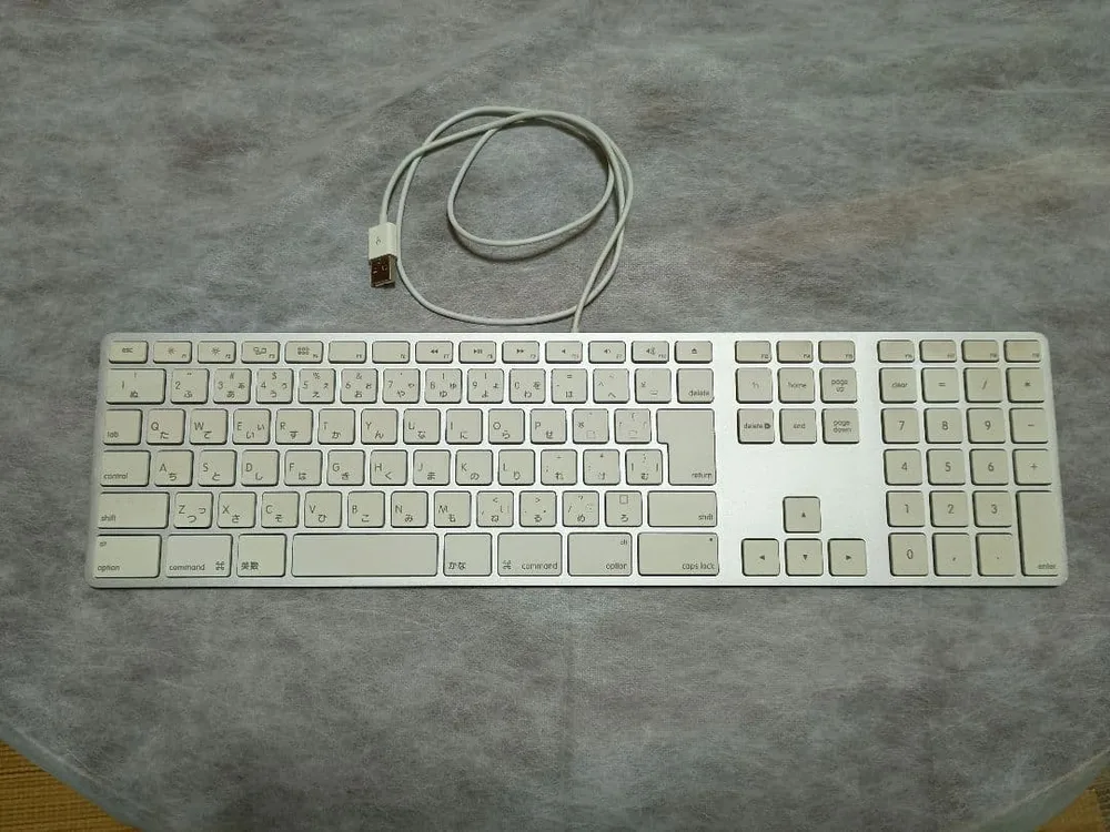 apple 有線キーボード テンキー付き