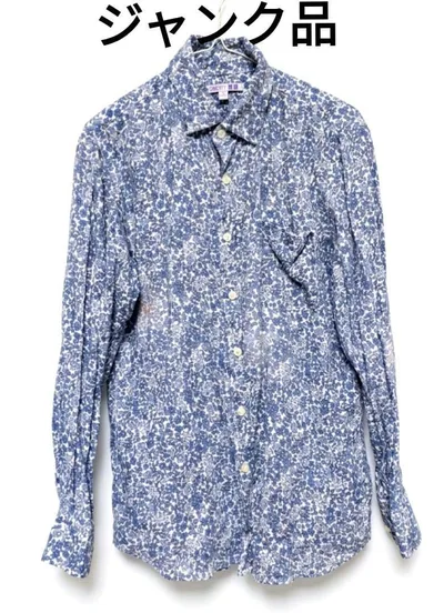 LIBERTY for UNIQLO 花柄 長袖シャツ S