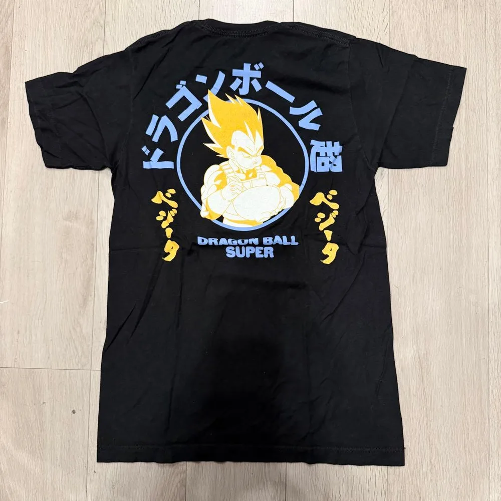 DRAGON BALL SUPER ベジータ Tシャツ バックプリント アニメ