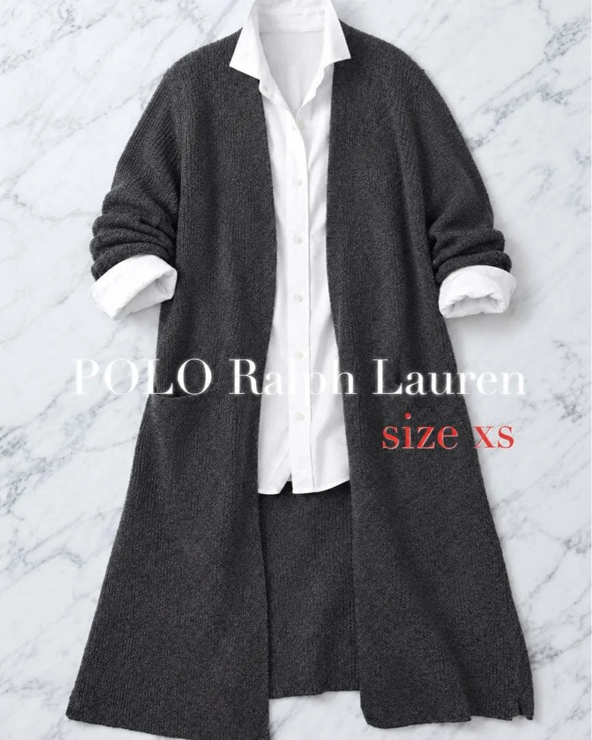 POLO Ralph Lauren ラルフローレン ロングカーディガン(L)