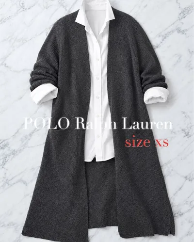 POLO Ralph Lauren ラルフローレン ロングカーディガン(L)
