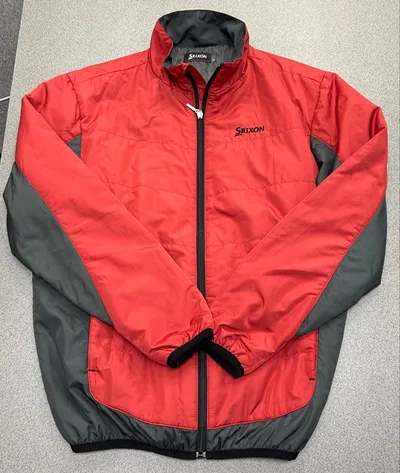 値下げSRIXON スリクソンフルジップ ジャケット レッド×グレー M