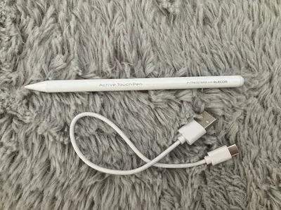 ELECOM iPad専用タッチペン P-TPACSTAP05 ホワイト