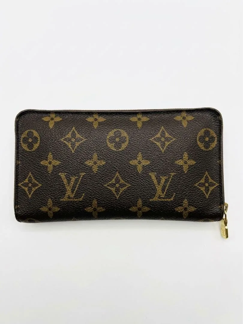 LOUIS VUITTON モノグラム ラウンドファスナー長財布
