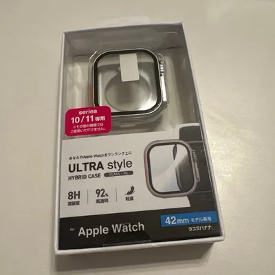 Apple Watch 10/11 42mmケース ラスタバナナ ウルトラ風 銀