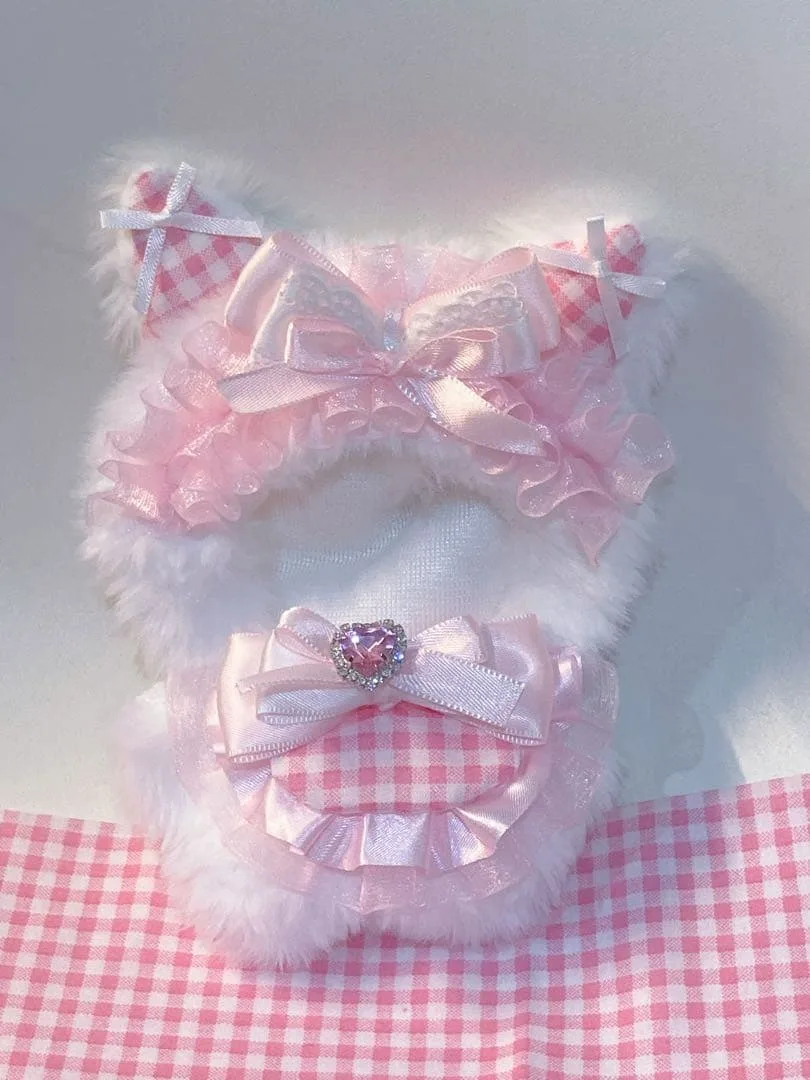 ぬい服 ちびぐるみ 着ぐるみ ピンク 猫 にじさんじ ミニマスコット