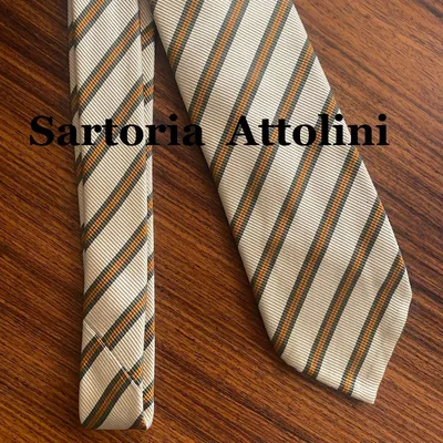 【最終値下げ】Sartoria Attolini レジメンタル ネクタイ