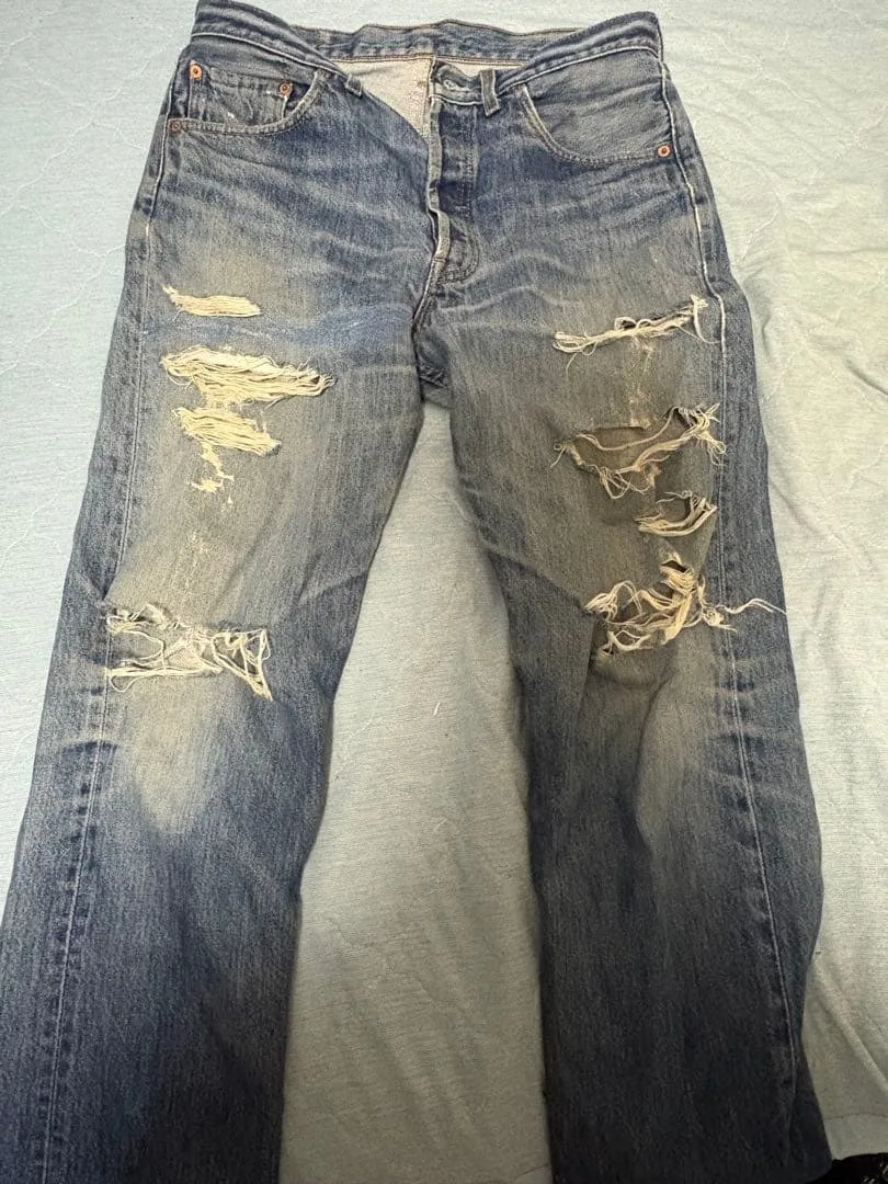 リーバイス 505 黒カンLEVI'S ボタン 5 オリジナル 66