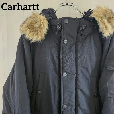 カーハート☆Carhartt ダウンジャケット US規格 XS 黒 0100