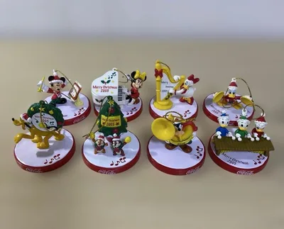 コカ・コーラ ディズニー クリスマス2005 フィギュア 8体セット