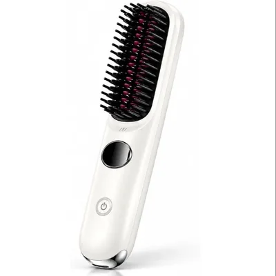 新品❣️STRAIGHTEN COMB コードレスヒートブラシ ヘアアイロン