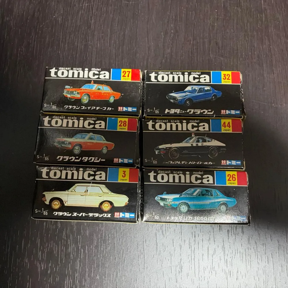 トミカ 黒箱 6台セット まとめ売り