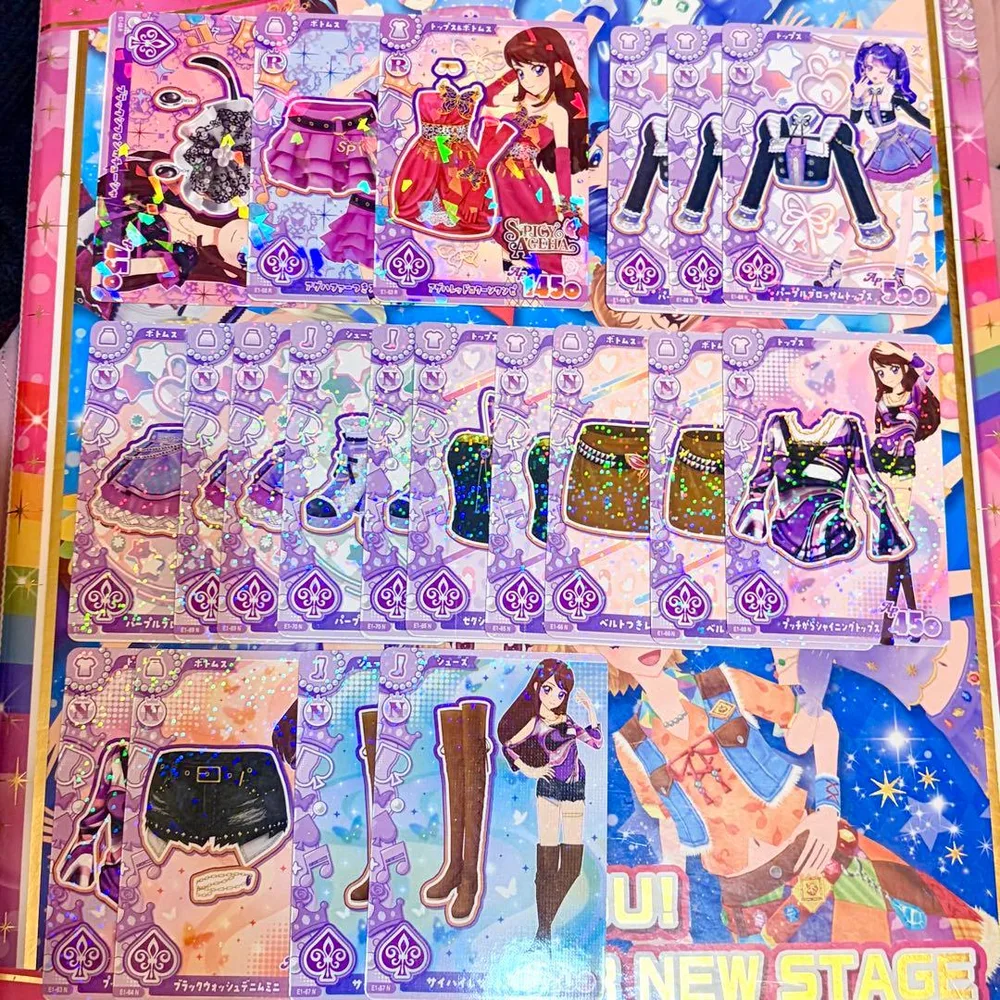 アイカツアンコール セクシー 紫吹蘭 レア ノーマル まとめ売り