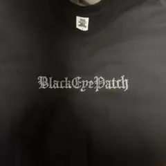 THE BLACK EYE PATCH ラインストーン Tシャツ ブラック