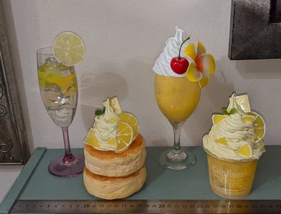 レモン スイーツ 食品サンプル 4点セット