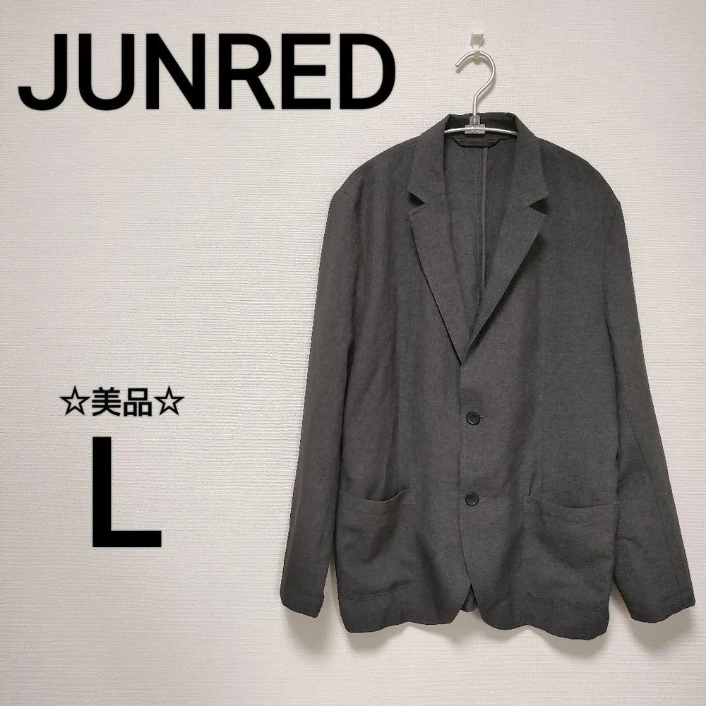 ☆美品 JUNRED メンズL テーラードジャケット B366