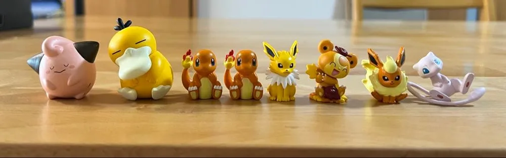 バスボムポケモンとミニフィギュア 8点セット