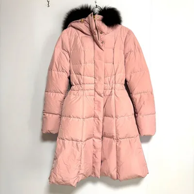 Maglie par ef-de ピンク ダウンジャケット ファー付き 7