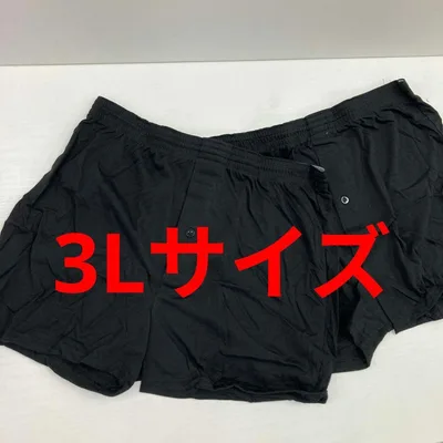 2枚セット!!新品★メンズ★3Lサイズ★ニットトランクス★黒