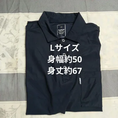 BURTLE バートル 半袖ポロシャツ ネイビー L