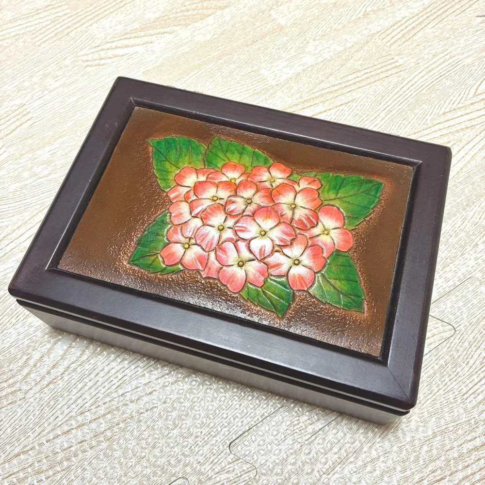 木製ジュエリーボックス アクセサリーボックス ハンドメイド 小物入れ 小物ケース