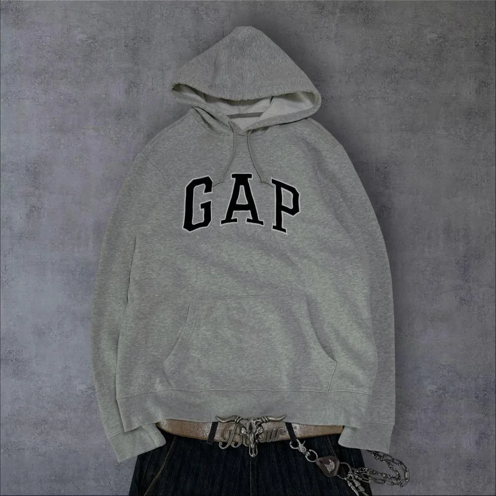 00s【gap】big logo pullover hoodie/Y2K/XL