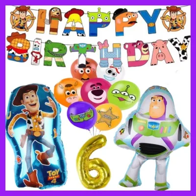 トイストーリーバルーン 誕生日バルーン